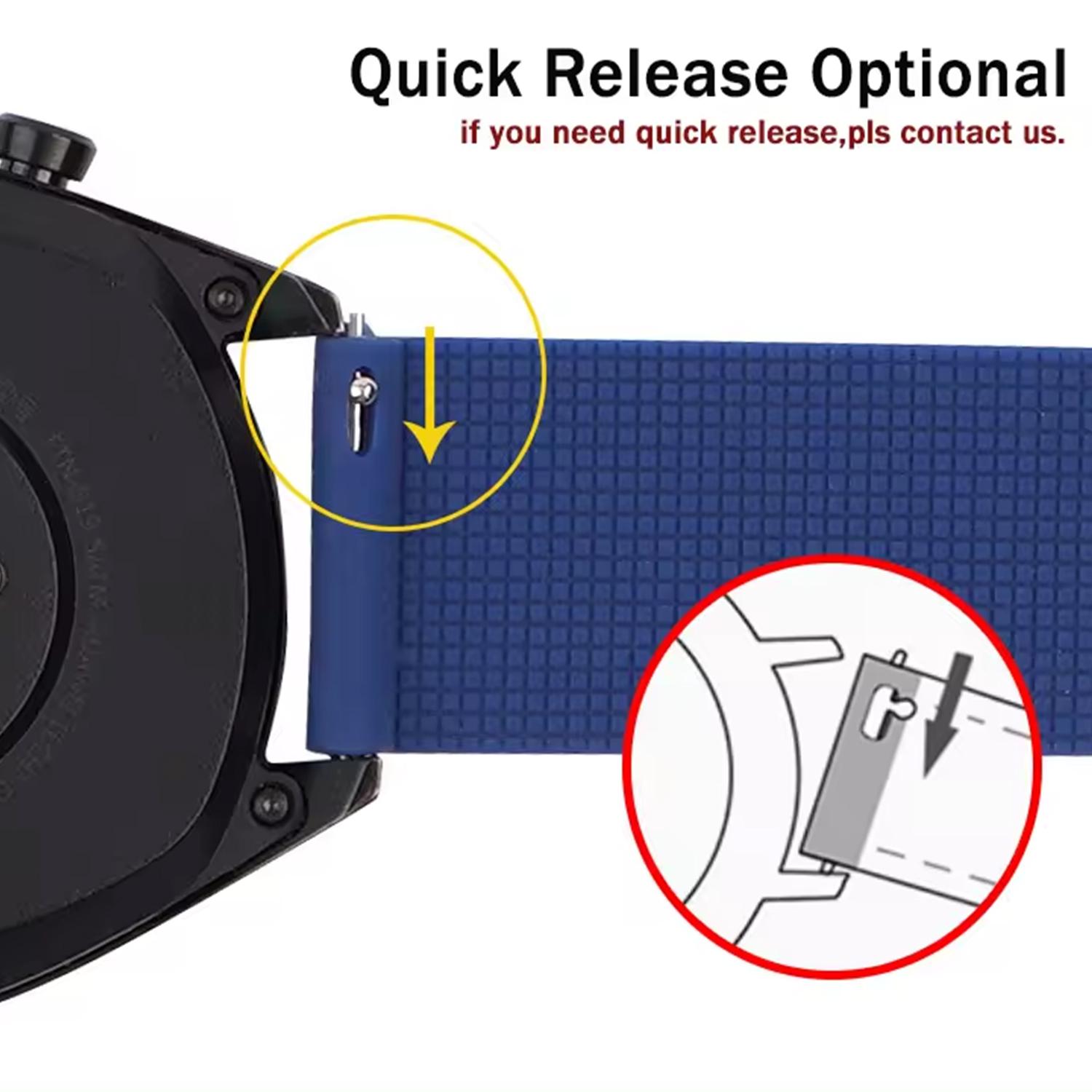 20mm Universal Silicone Watch Strap Sporty Replacement Wrist Band with Silver Buckle Baby Blue
20mm Universal Silicone Watch Strap Sporty Replacement Wrist Band with Silver Buckle Baby Blue