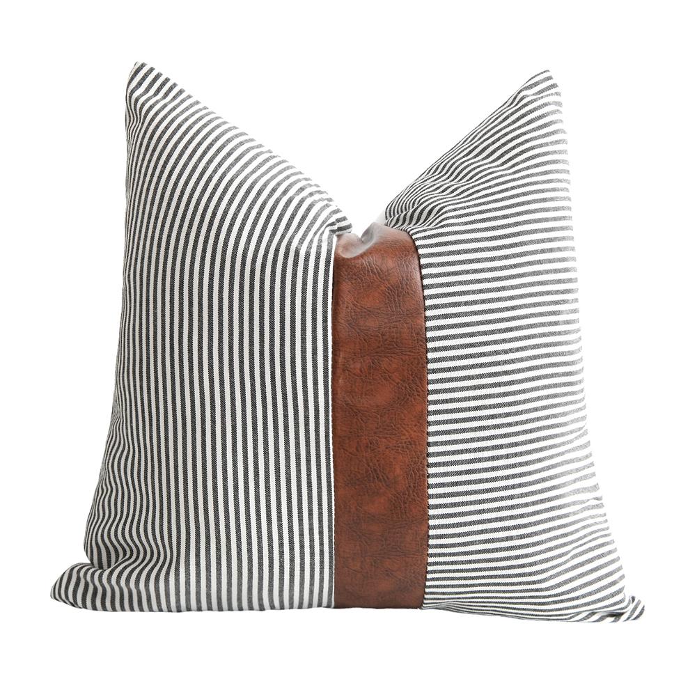 Sofa Cushion Cover Modern Style Striped Printing Soft Bedside Living Room Car Decoration Square Throw Pillow Case 45x45cm Black45x45CM
Sofa Cushion Cover Modern Style Striped Printing Soft Bedside Living Room Car Decoration Square Throw Pillow Case 45x45cm Black45x45CM