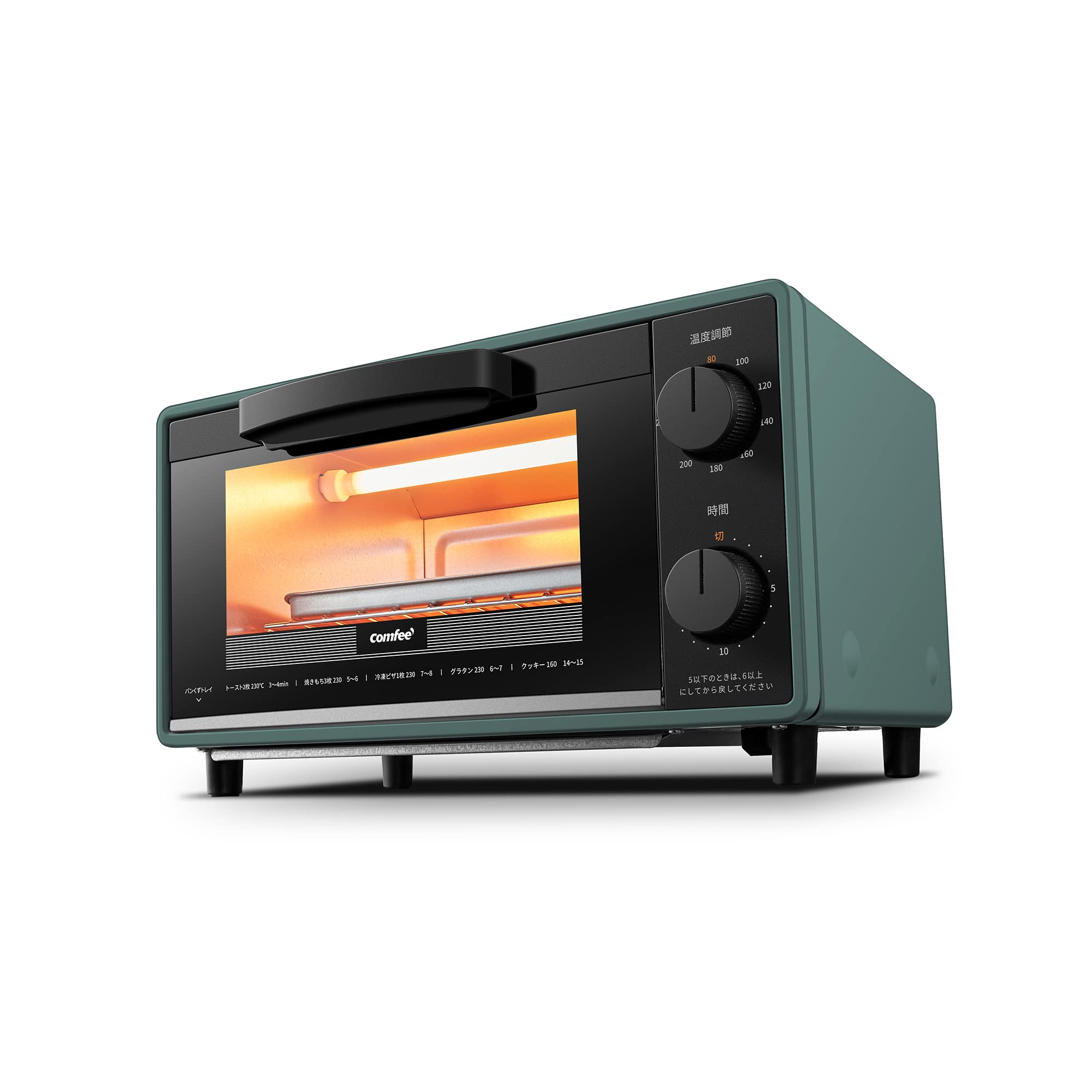 Toaster Oven 8L Toaster 2 Pieces Timer Setting Temperature Adjustment 1000W Upper and Lower High Heat Power Compact Design Easy to Clean Tray Included
Toaster Oven 8L Toaster 2 Pieces Timer Setting Temperature Adjustment 1000W Upper and Lower High Heat Power Compact Design Easy to Clean Tray Included