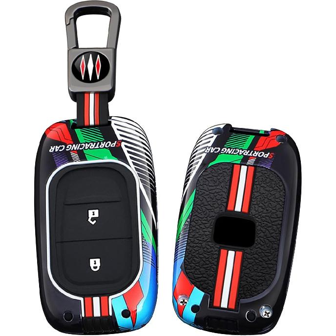 SANRILY Painting Luminous 5 Button Smart Key Fob Cover Fit for Honda Civic Accord CR-V HR-V Pilot SI EX EX-L Touring 2022-2025 Keyless Key Case with Black-2 Button
SANRILY Painting Luminous 5 Button Smart Key Fob Cover Fit for Honda Civic Accord CR-V HR-V Pilot SI EX EX-L Touring 2022-2025 Keyless Key Case with Black-2 Button