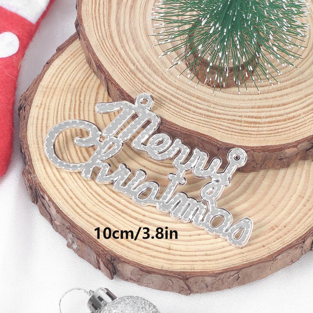 10Pcs/Box Christmas Hanging Decor Merry Xmas Decoration for New Year 2026 Navidad Ornament Cake Party Home Room Decor Scrapbook 10Pcs срібний
10Pcs/Box Christmas Hanging Decor Merry Xmas Decoration for New Year 2026 Navidad Ornament Cake Party Home Room Decor Scrapbook 10Pcs срібний