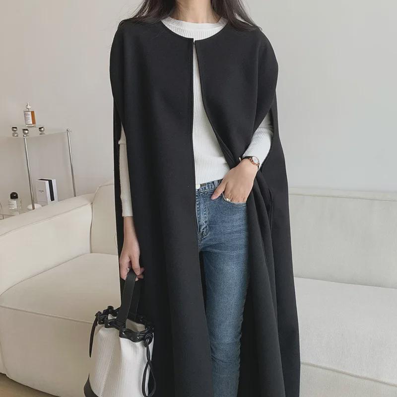2023 Autumn/Winter Korean-Japanese Loose Woolen Cape Vest – Solid Color, Mid-Length One Size брудно-білий
2023 Autumn/Winter Korean-Japanese Loose Woolen Cape Vest – Solid Color, Mid-Length One Size брудно-білий