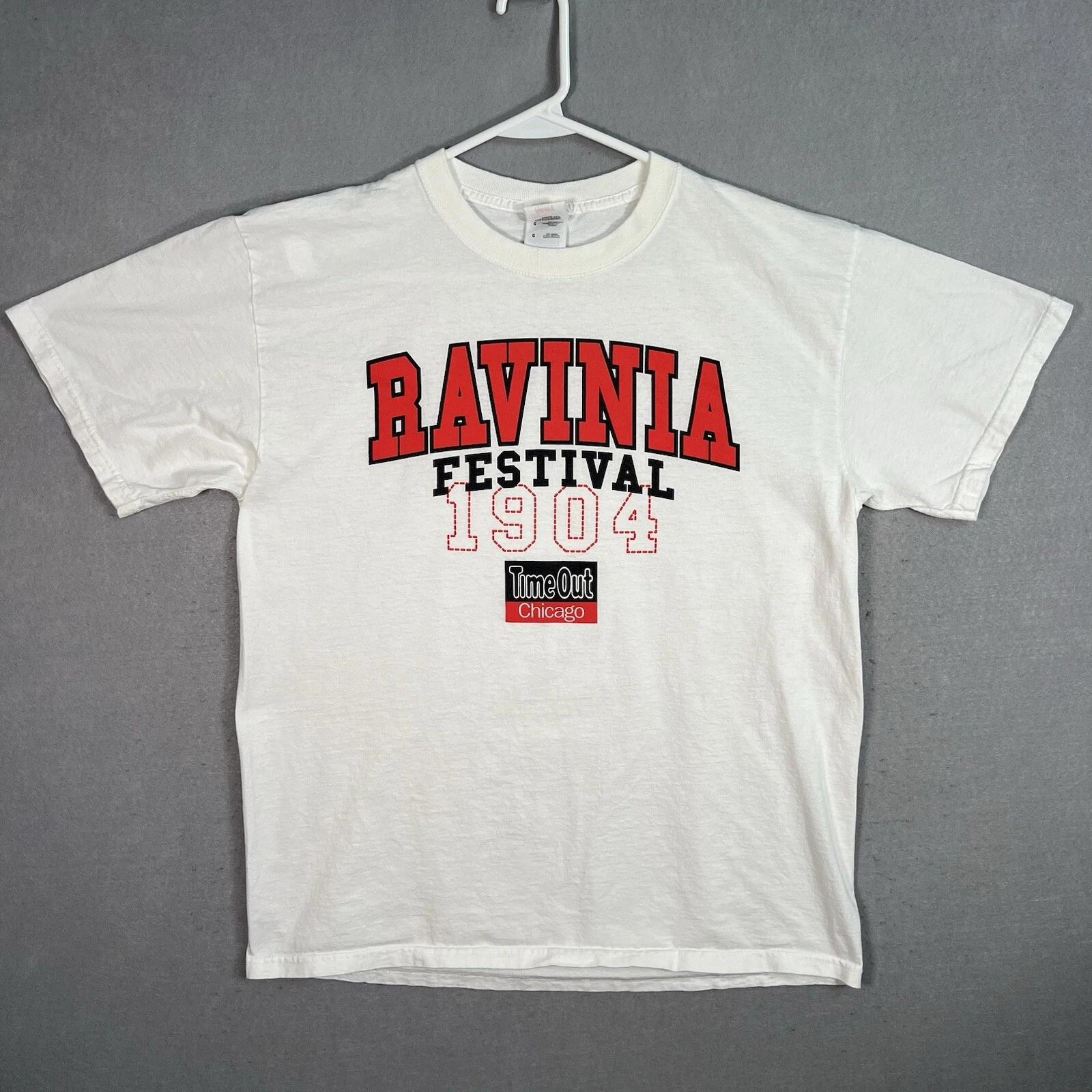 Bavinia Festival Time Out Chicago T Shirt Adult Large White Mens M
Bavinia Festival Time Out Chicago T Shirt Adult Large White Mens M