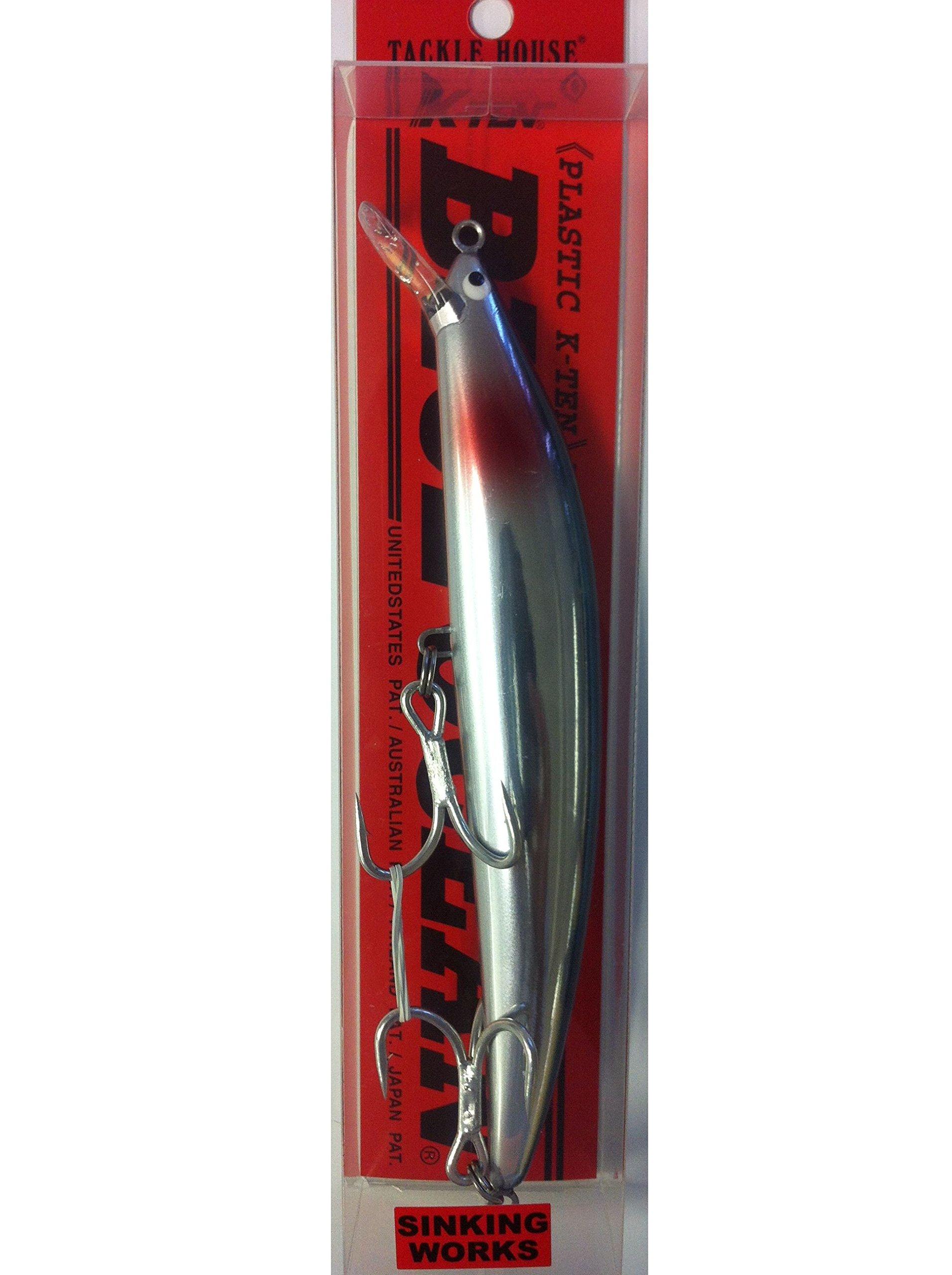 Приманка TackleHouse Minnow Blue Ocean Sinking Works 175mm 58g Anchovy BK175SW Lure K-TEN #RS16
Приманка TackleHouse Minnow Blue Ocean Sinking Works 175mm 58g Anchovy BK175SW Lure K-TEN #RS16