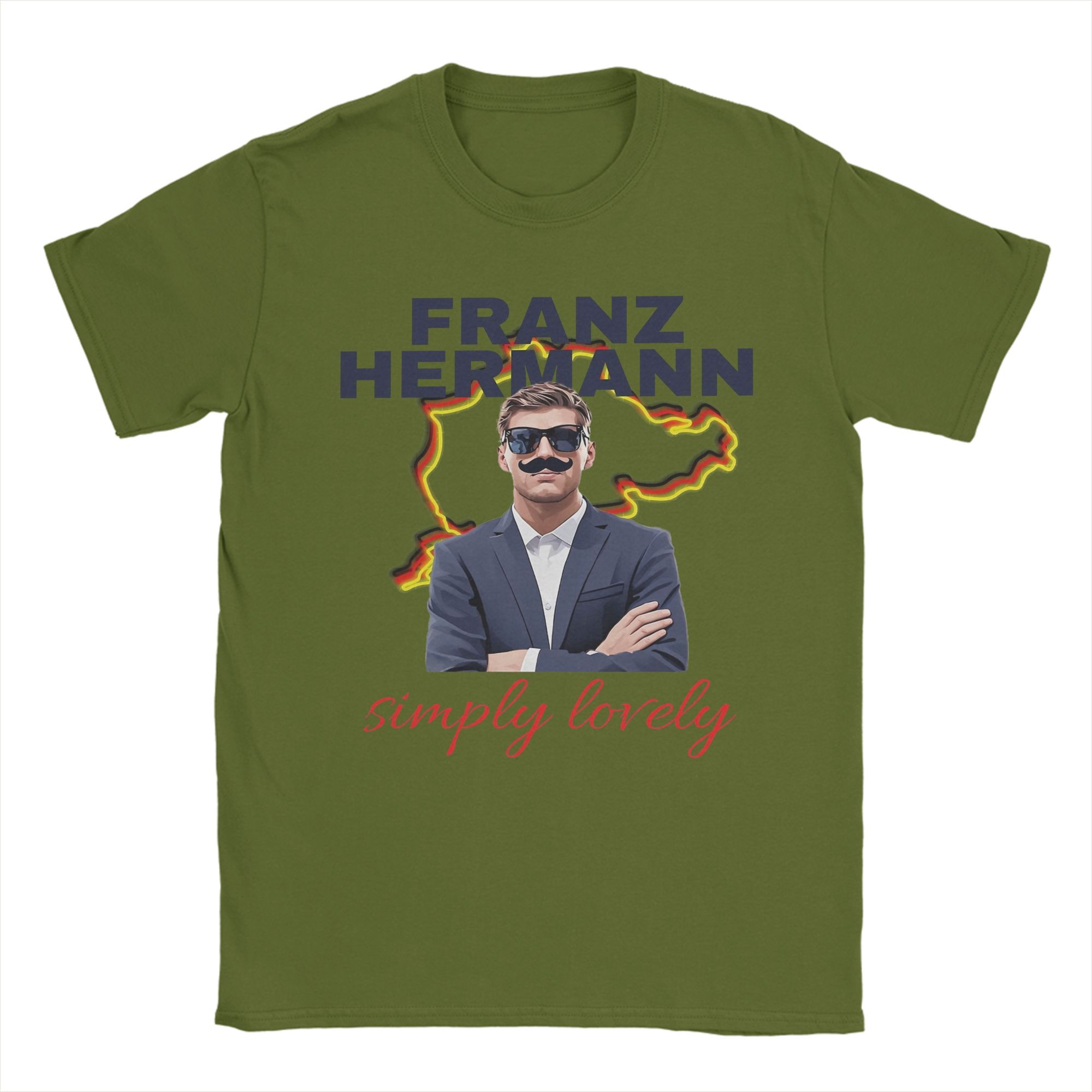 Men s T-Shirts Franz Hermann Crazy Pure Cotton Tees Short Sleeve T Shirt O Neck Clothing Summer 4XL
Men s T-Shirts Franz Hermann Crazy Pure Cotton Tees Short Sleeve T Shirt O Neck Clothing Summer 4XL