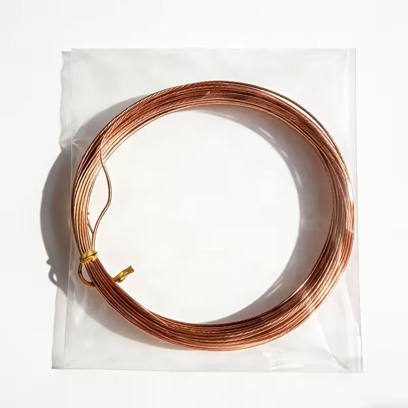 10M Bare Copper Wire Pure Copper Wire T2 Coppers Coil Conductive Copper Wire Bare Line Diameter 0.2/0.3/0.4/0.5/0.6mm 10m&Diameter 0.2mm червоний
10M Bare Copper Wire Pure Copper Wire T2 Coppers Coil Conductive Copper Wire Bare Line Diameter 0.2/0.3/0.4/0.5/0.6mm 10m&Diameter 0.2mm червоний