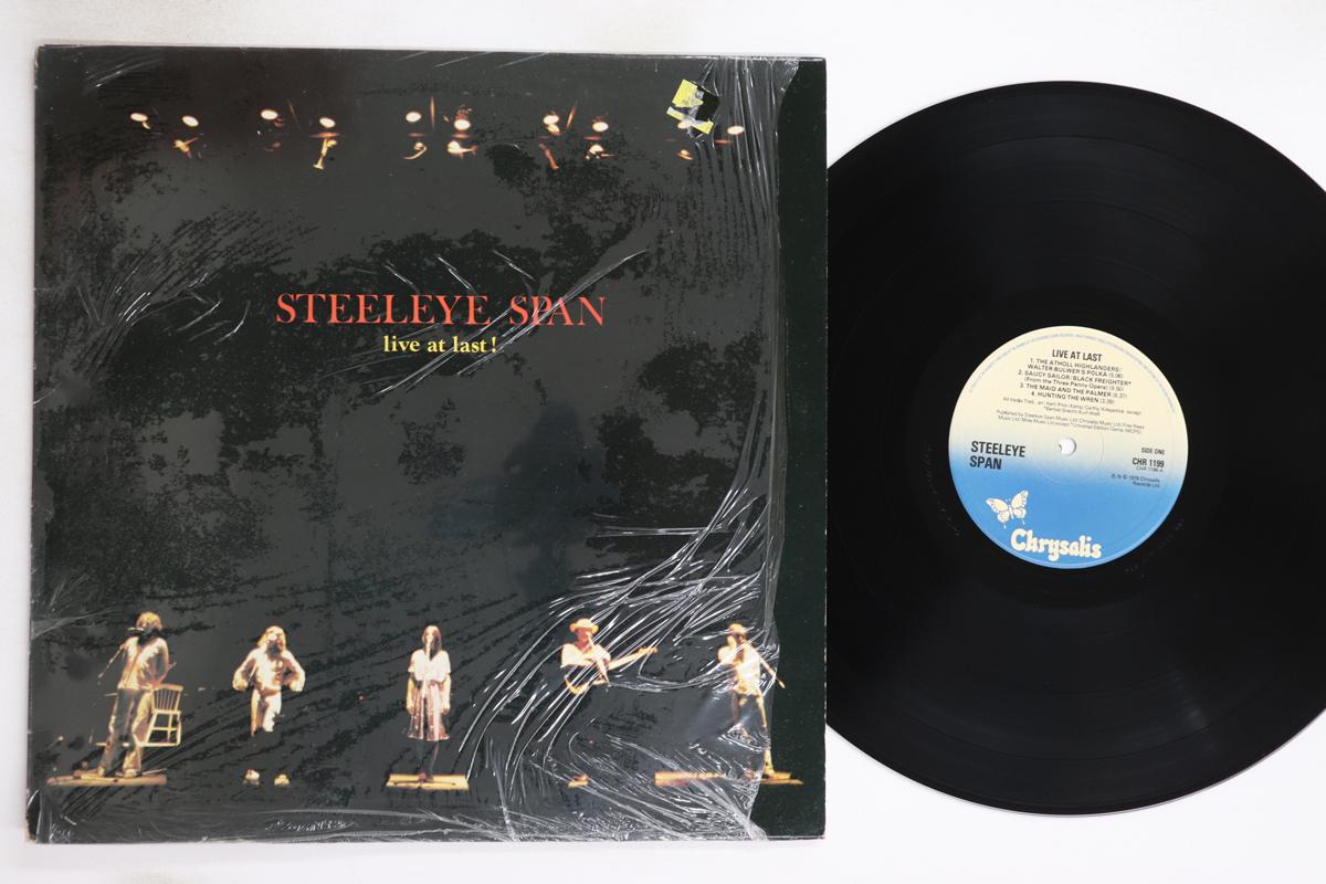 LP Record STEELEYE SPAN - Live At Last! CHR1199 CHRYSALIS 1978 UK Rock Used
LP Record STEELEYE SPAN - Live At Last! CHR1199 CHRYSALIS 1978 UK Rock Used