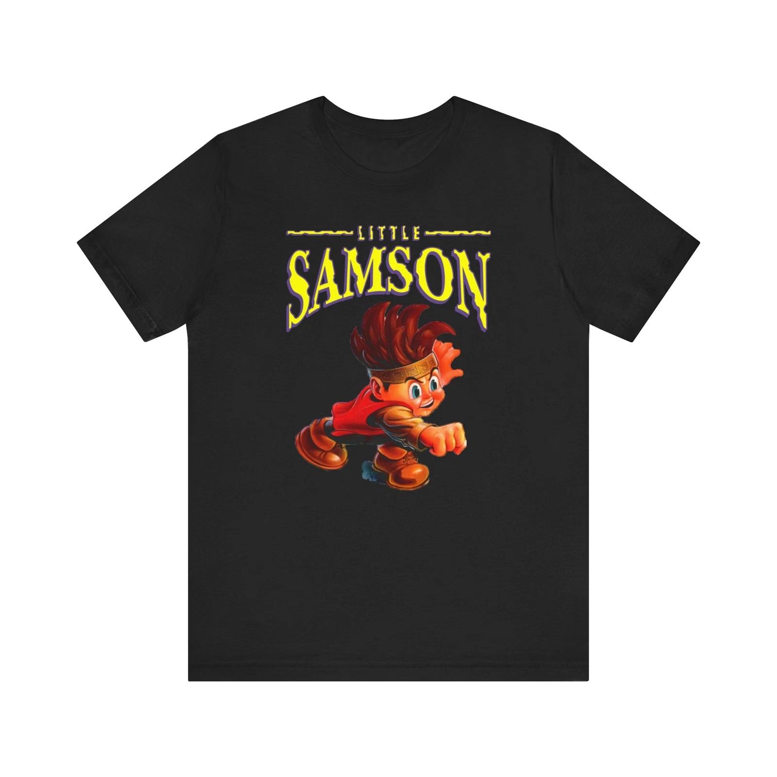 Little Samson NES Ретро Стиль Обложка Унисекс Футболка с коротким рукавом L
Little Samson NES Ретро Стиль Обложка Унисекс Футболка с коротким рукавом L