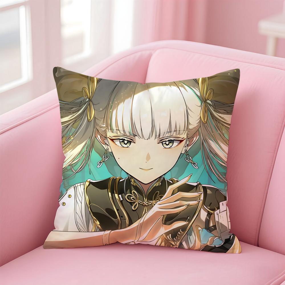 Warm Daily 2D Game WWuthering Waves Jinhsis Cushion Cover Linen Pillowcase Cover Soft Decor for Sofa Home Room 30x30cm
Warm Daily 2D Game WWuthering Waves Jinhsis Cushion Cover Linen Pillowcase Cover Soft Decor for Sofa Home Room 30x30cm