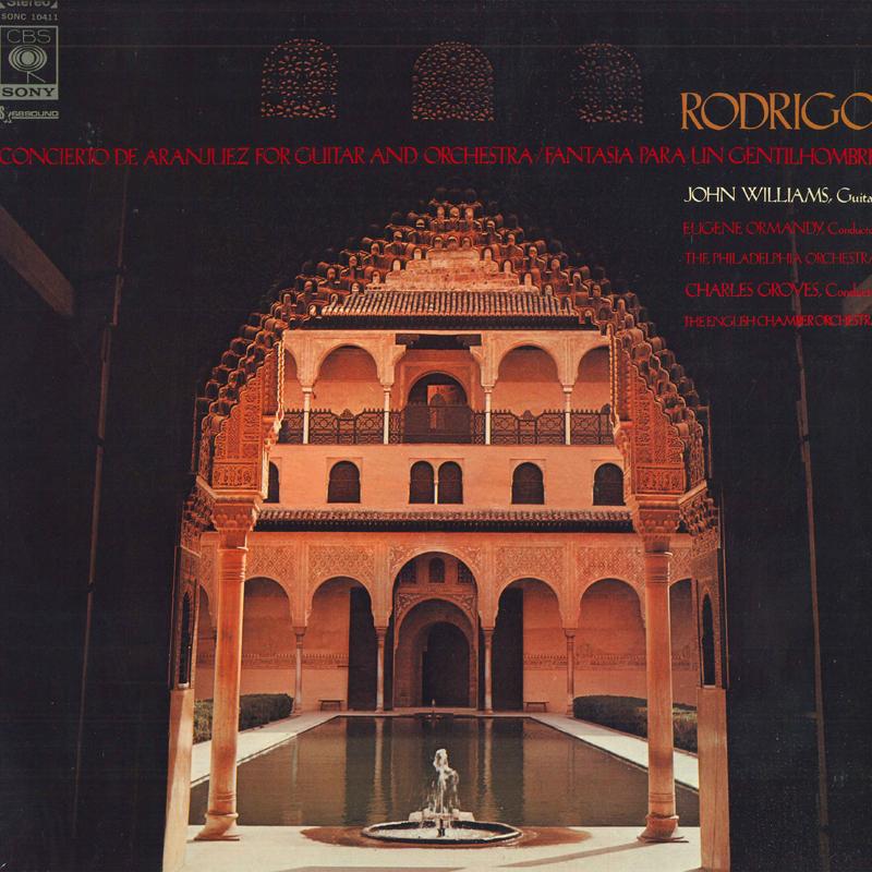 LP Record JOHN WILLIAMS - Rodrigo: Aranjuez Concerto Fanta SONC10411 CBS SONY Japan Classical Used
LP Record JOHN WILLIAMS - Rodrigo: Aranjuez Concerto Fanta SONC10411 CBS SONY Japan Classical Used