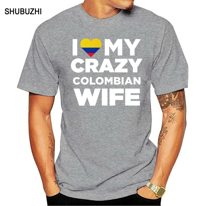 I Love My Crazy Colombian Wife Colombia Native T Shirt Tee Shirt Homme Tshirt Men Funny coat clothes tops 4XL
I Love My Crazy Colombian Wife Colombia Native T Shirt Tee Shirt Homme Tshirt Men Funny coat clothes tops 4XL