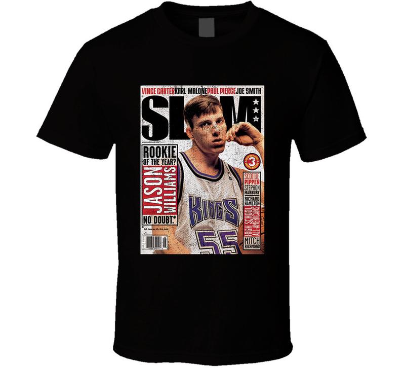 Jason Williams Slam Magazine Cover August 1999 Sacarmento Basketball Fan Unisex T-shirt S
Jason Williams Slam Magazine Cover August 1999 Sacarmento Basketball Fan Unisex T-shirt S