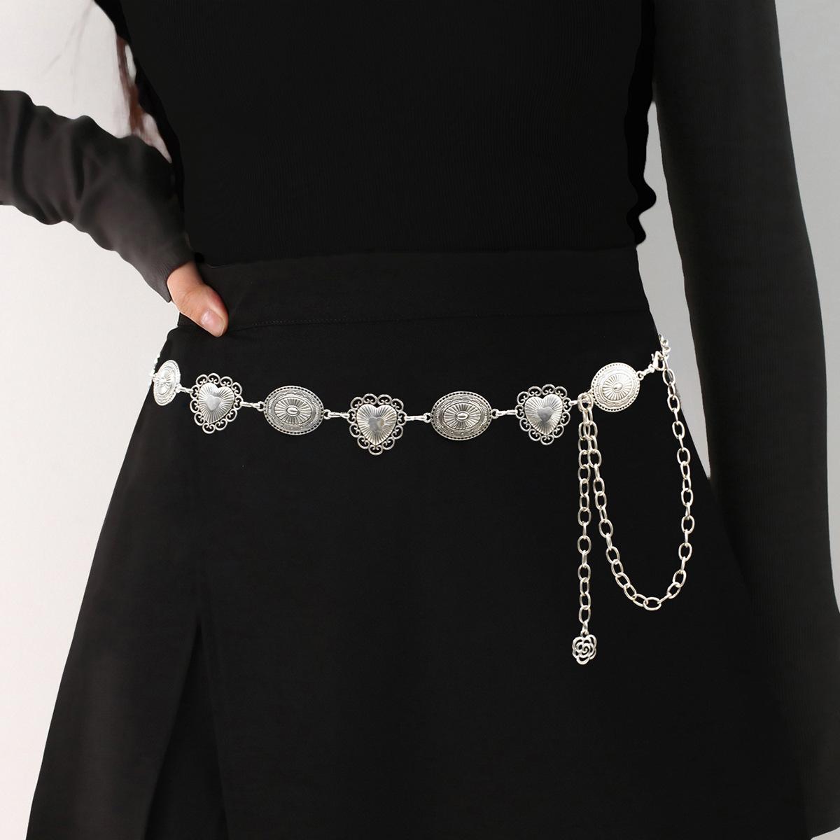 Vintage Oval Craved Waist Chain for Women Retro Style Belt Chains Body Jewelry Gifts срібний
Vintage Oval Craved Waist Chain for Women Retro Style Belt Chains Body Jewelry Gifts срібний