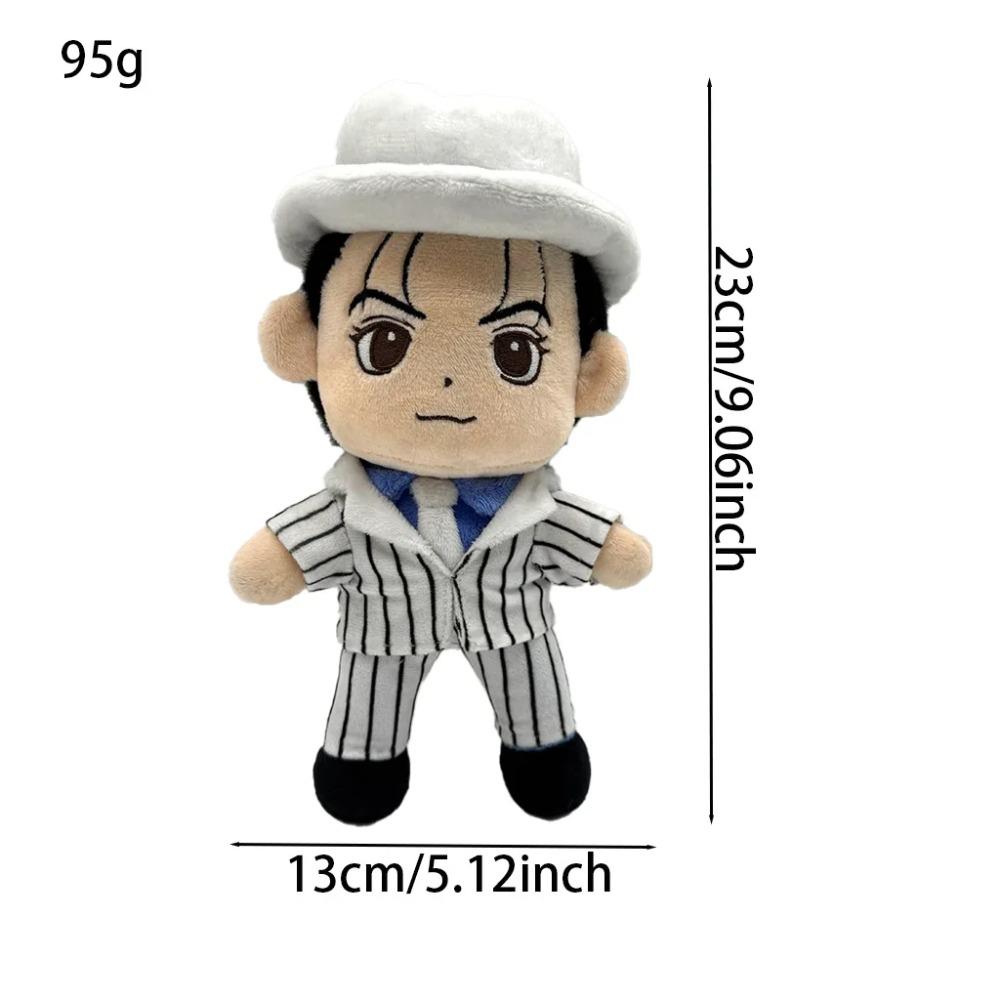 23CM Movie Michael Plush Doll Salute Michael Path To Stardom Stuffed Doll Cute Classic White Stripe Suit Black Suit Plush Toy 23cm білий
23CM Movie Michael Plush Doll Salute Michael Path To Stardom Stuffed Doll Cute Classic White Stripe Suit Black Suit Plush Toy 23cm білий