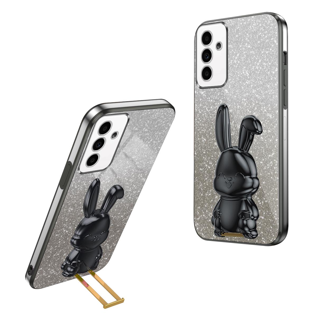 Mobile Phone Cover for Samsung Galaxy A13 5G Case Glitter Powder PC+TPU Shell with Kickstand Black
Mobile Phone Cover for Samsung Galaxy A13 5G Case Glitter Powder PC+TPU Shell with Kickstand Black