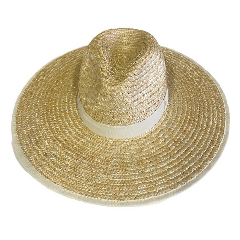 Straw Straw Hat Big Eaves Panama Hemming Sunshade Sunscreen Hat Export Sun Hat One size fits all
Straw Straw Hat Big Eaves Panama Hemming Sunshade Sunscreen Hat Export Sun Hat One size fits all