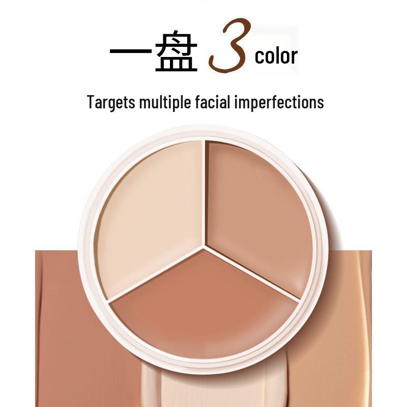 Three-Color Concealer Palette: Nose Contour, Tattoo & Acne Cover, Dark Circles, Face Contouring
Three-Color Concealer Palette: Nose Contour, Tattoo & Acne Cover, Dark Circles, Face Contouring