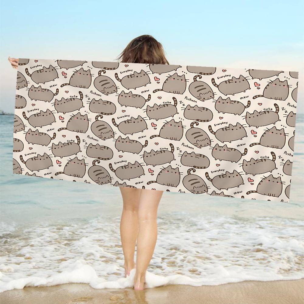 P-PusheenS CARTOON Big Microfiber Beach Towels Quick Dry Towel Sand Beach Towels Pool Towel For Travel Swim Pool Yoga W40*H60(CM)
P-PusheenS CARTOON Big Microfiber Beach Towels Quick Dry Towel Sand Beach Towels Pool Towel For Travel Swim Pool Yoga W40*H60(CM)