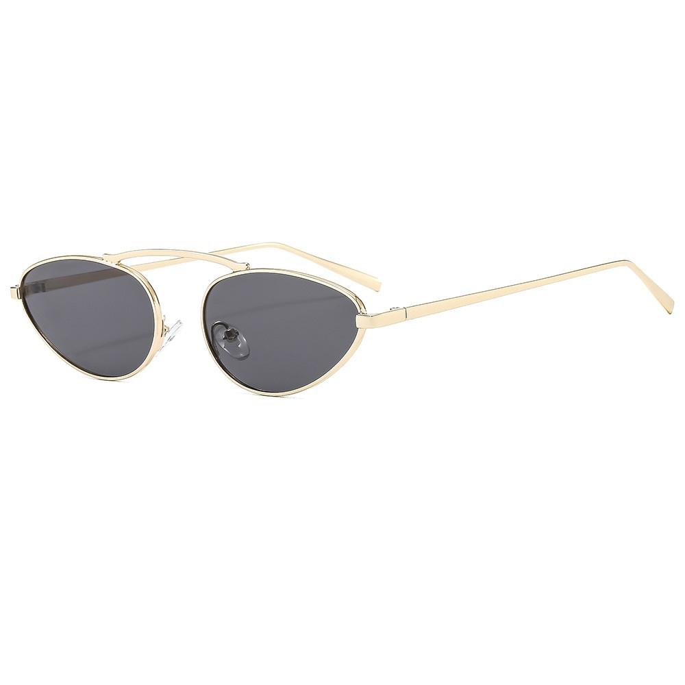 Vintage Small Oval Sunglasses Women Cat Eye Metal Shades Retro Unisex Luxury Brand Designer Sun Glasses Female Travel Eyewear as picture золотой
Vintage Small Oval Sunglasses Women Cat Eye Metal Shades Retro Unisex Luxury Brand Designer Sun Glasses Female Travel Eyewear as picture золотой