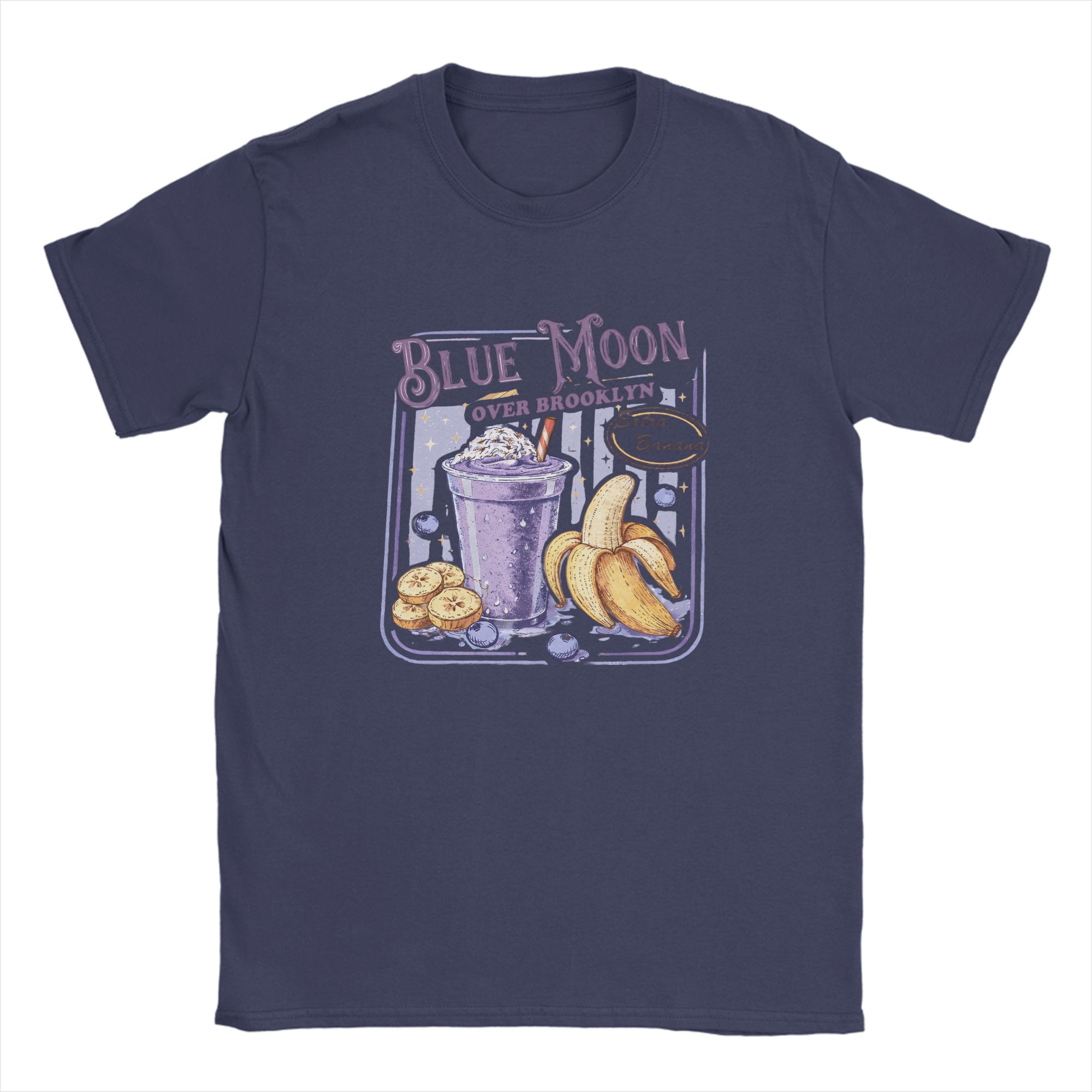 Blue Moon Over Brooklyn T Shirts for Unisex Cotton Vintage TShirts Crewneck Heated Extra Banana Smoothie Tops Summer 4XL
Blue Moon Over Brooklyn T Shirts for Unisex Cotton Vintage TShirts Crewneck Heated Extra Banana Smoothie Tops Summer 4XL