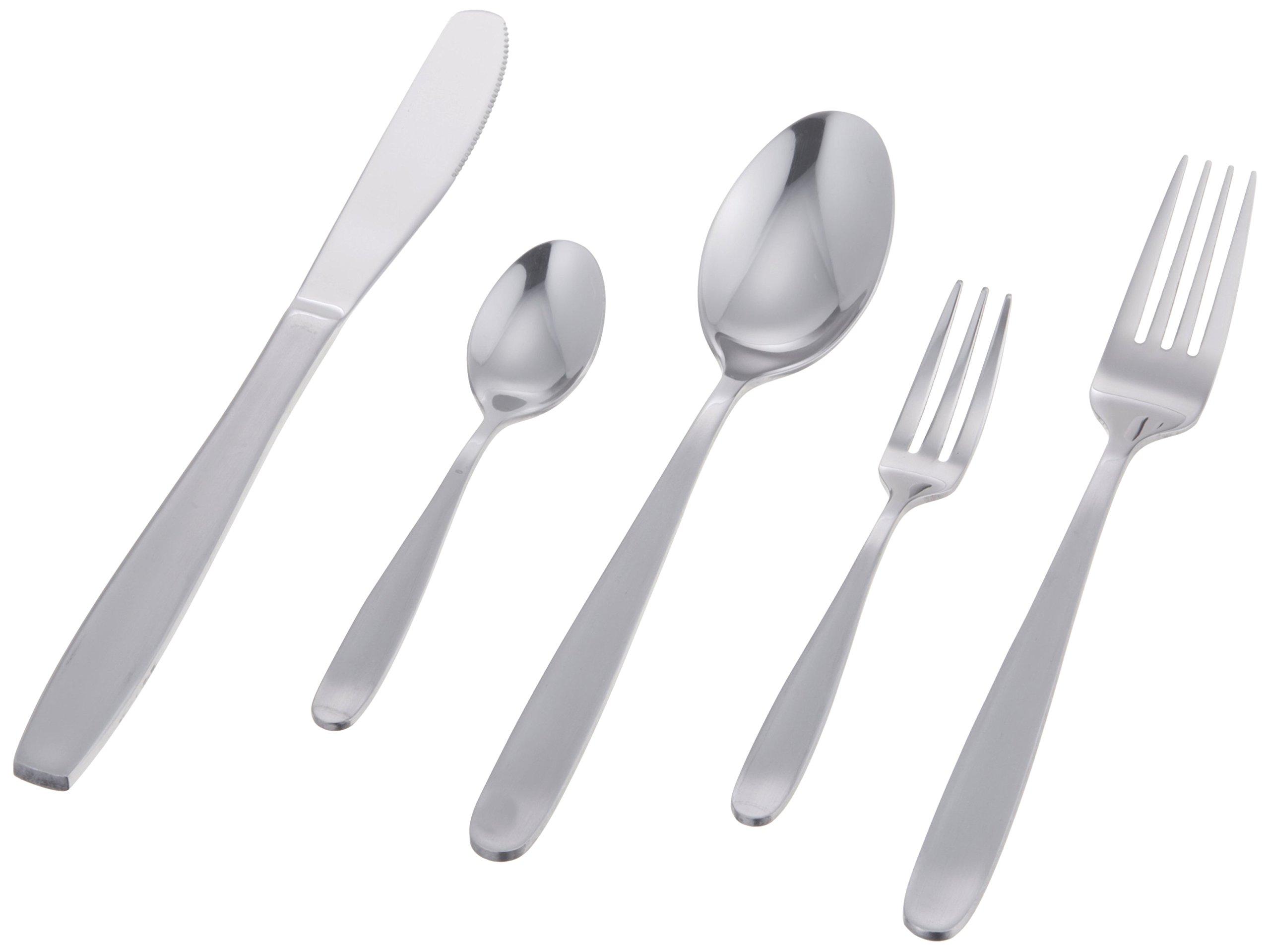 Набор столовых приборов из нержавеющей стали Pearl Metal из 10 ложек, вилок, ножей Lupa B-5353
Набор столовых приборов из нержавеющей стали Pearl Metal из 10 ложек, вилок, ножей Lupa B-5353