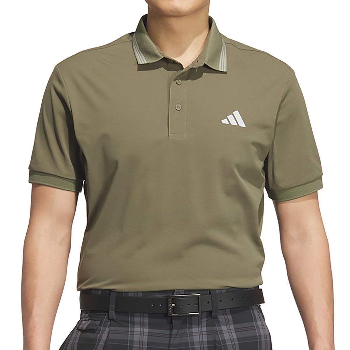 Adidas Golf Olive Strata Short Sleeve Polo Shirt with Logo and UV Protection Men s One-Point
Adidas Golf Olive Strata Short Sleeve Polo Shirt with Logo and UV Protection Men s One-Point