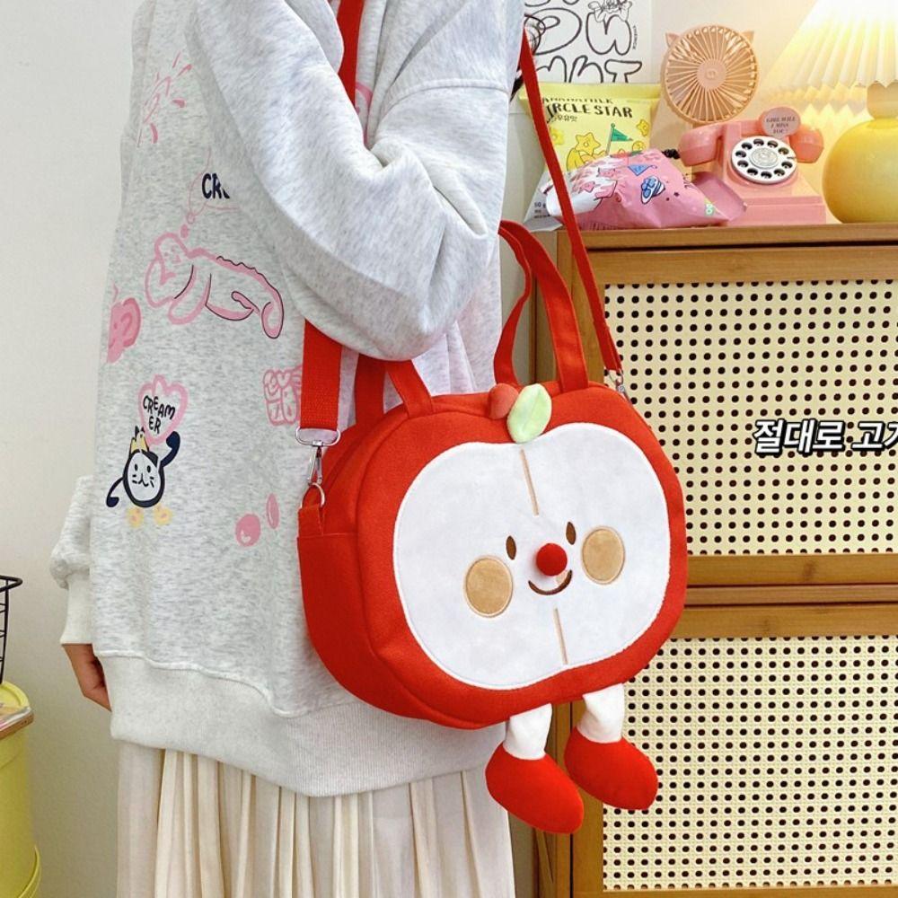 Сумка через плечо Kawaii Fruit Bag Cartoon Plush Red House Bag Casual Pear Shoulder Bag Unisex Style C
Сумка через плечо Kawaii Fruit Bag Cartoon Plush Red House Bag Casual Pear Shoulder Bag Unisex Style C