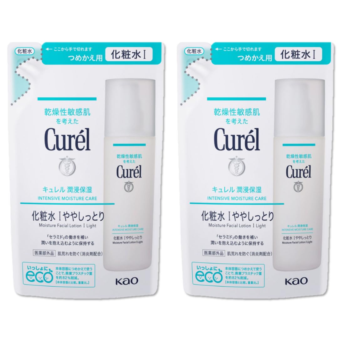 Set of 2 Curel Lotion I Slightly Moist Refill 130ml x 2 Refill Cleaning Sponge Included
Set of 2 Curel Lotion I Slightly Moist Refill 130ml x 2 Refill Cleaning Sponge Included