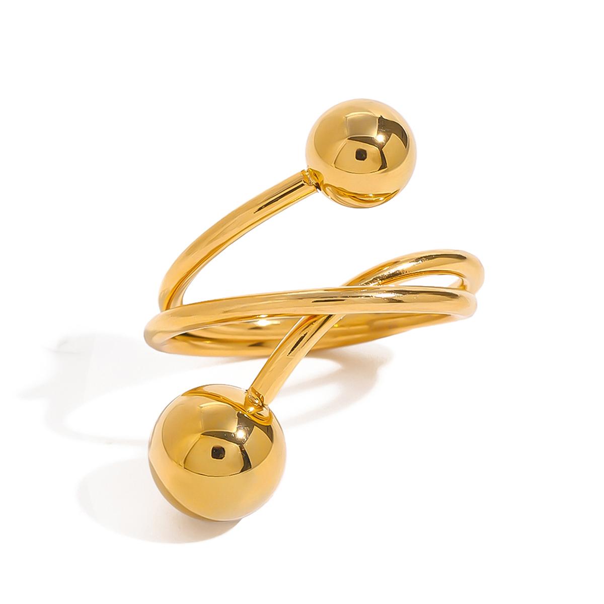 Chic Unique Stainless Steel Ball Ring Water Resistant 18K PVD Plated Simple Sleek Metal Fashion Jewelry Bijoux Gift 7
Chic Unique Stainless Steel Ball Ring Water Resistant 18K PVD Plated Simple Sleek Metal Fashion Jewelry Bijoux Gift 7