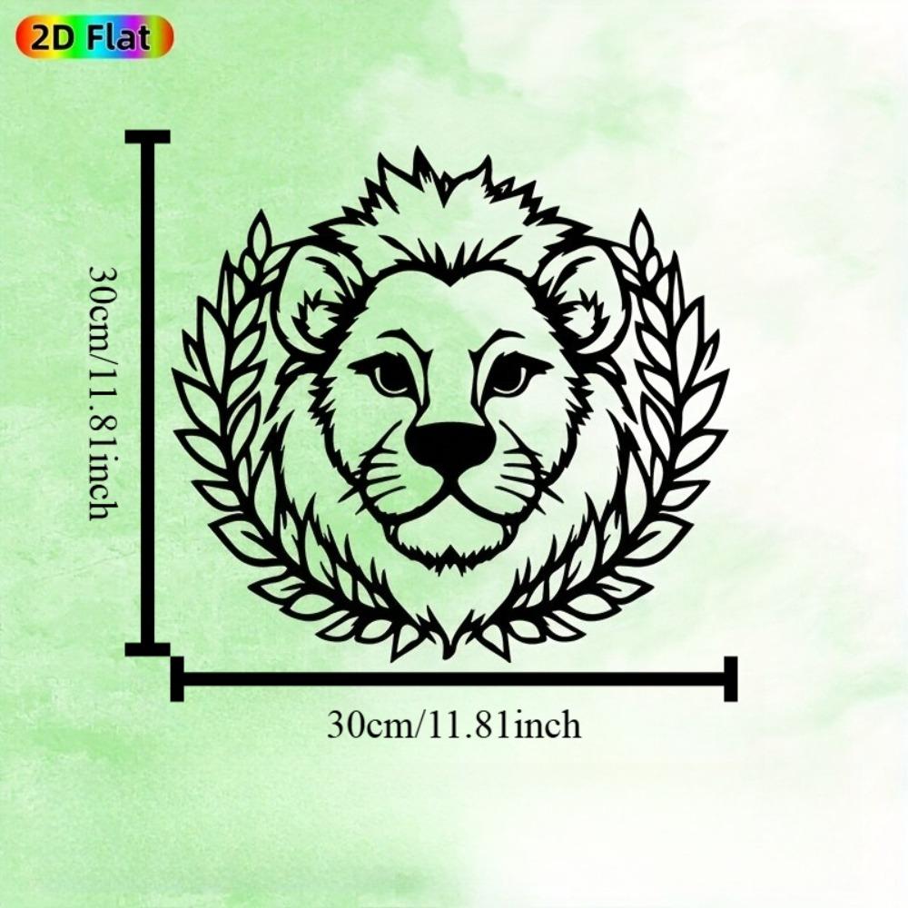 1pc Minimalist Lion Metal Wall Art, Retro Iron Sculpture, Elegant Vintage Mural for Living Room, Durable Kids Gift for Christmas Children s Day 12in
1pc Minimalist Lion Metal Wall Art, Retro Iron Sculpture, Elegant Vintage Mural for Living Room, Durable Kids Gift for Christmas Children s Day 12in