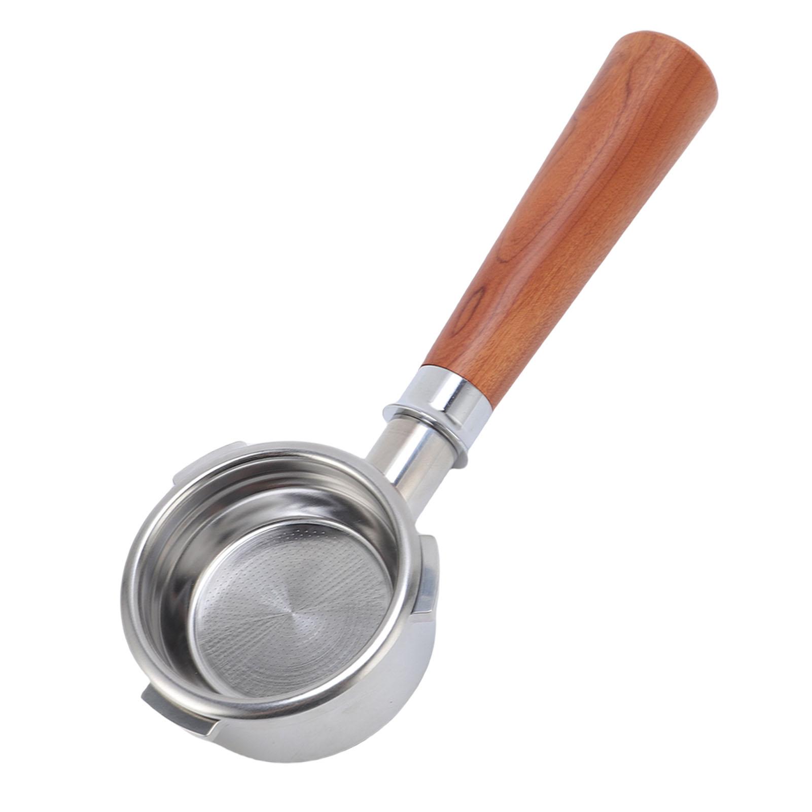 58mm Bottomless Portafilter Fit for Petrus Coffee Machine 3 Ears Bottomless Portafilter with Solid Wood Handle Puck Screen
58mm Bottomless Portafilter Fit for Petrus Coffee Machine 3 Ears Bottomless Portafilter with Solid Wood Handle Puck Screen