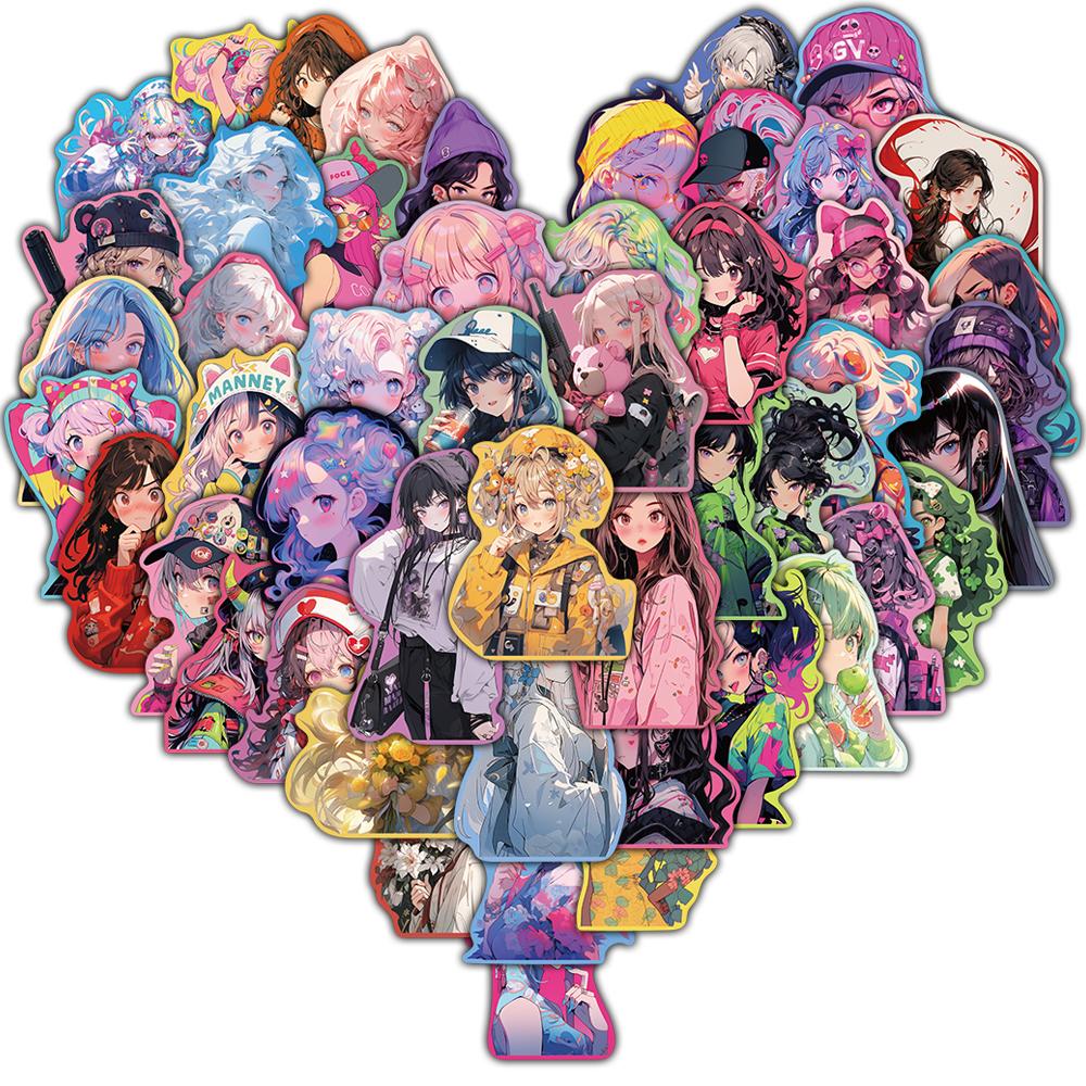 50/100PCS Cartoon Sweet Girl Stickers Retro Laptop Luggage Harajuku Skateboard Graffiti Decals Phone Scrapbook Notebook Sticker
50/100PCS Cartoon Sweet Girl Stickers Retro Laptop Luggage Harajuku Skateboard Graffiti Decals Phone Scrapbook Notebook Sticker