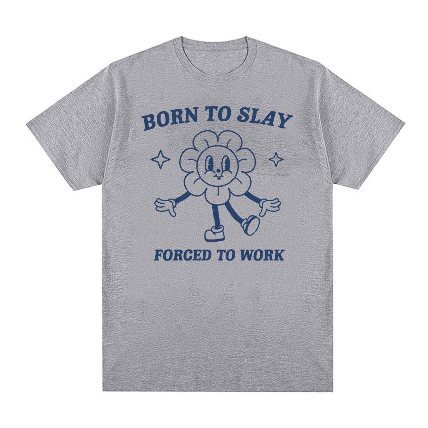 Футболка Born To Slay с героями мультфильмов, забавная футболка с мемами, мужская и женская милая модная футболка высокого качества, летняя повседневная футболка большого размера из 100% хлопка
Футболка Born To Slay с героями мультфильмов, забавная футболка с мемами, мужская и женская милая модная футболка высокого качества, летняя повседневная футболка большого размера из 100% хлопка