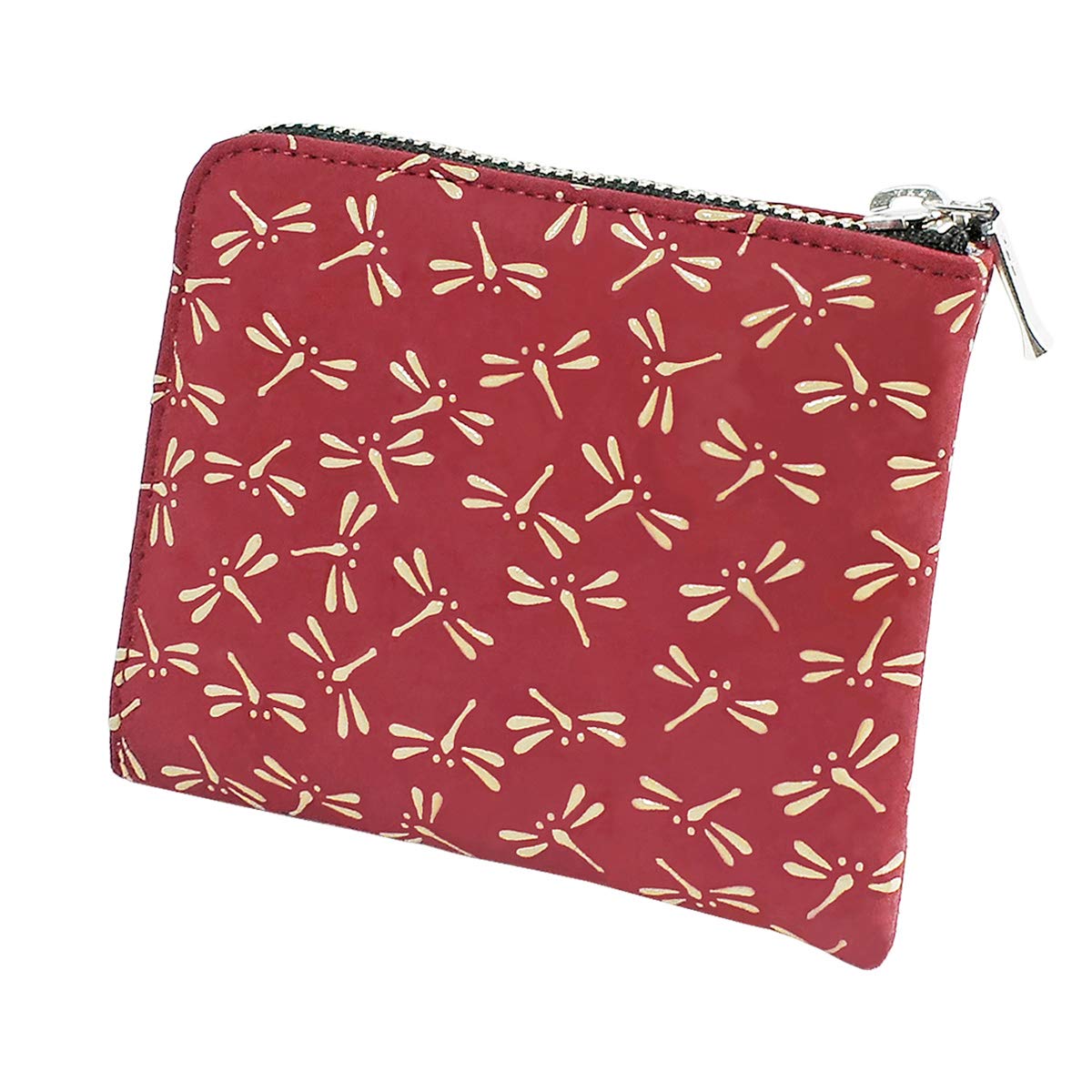 Inden Coin Purse F Coin Purse 08 Deerskin Red x White Lacquer Dragonfly Pattern Inden-ya 1008-13-008
Inden Coin Purse F Coin Purse 08 Deerskin Red x White Lacquer Dragonfly Pattern Inden-ya 1008-13-008