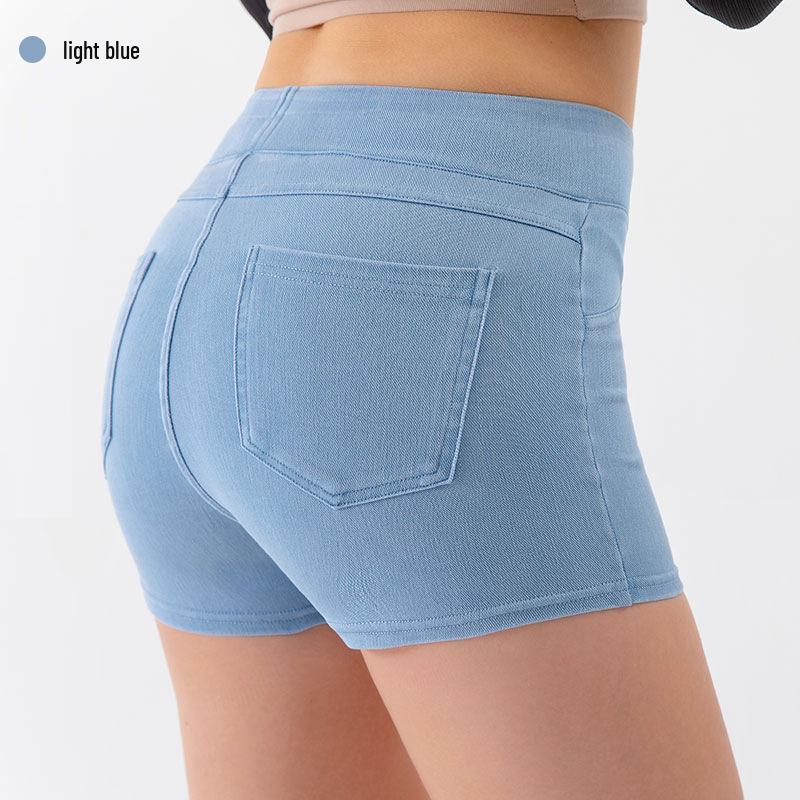 Women s High Elasticity Yoga Denim Capri Pants with Pockets - Slim Fit Small світло-синій колір
Women s High Elasticity Yoga Denim Capri Pants with Pockets - Slim Fit Small світло-синій колір