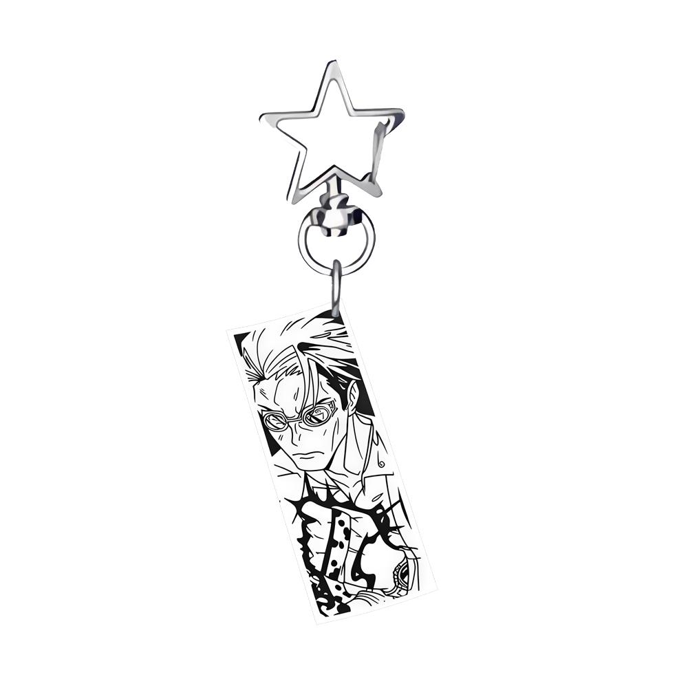 6Cm Anime Acrylic Keychain for Jjk Choso Kenjaku Kento Nanami Sukuna Long Strip Keychain Collectible Peripheral Gift for Fans -3 PCS
6Cm Anime Acrylic Keychain for Jjk Choso Kenjaku Kento Nanami Sukuna Long Strip Keychain Collectible Peripheral Gift for Fans -3 PCS