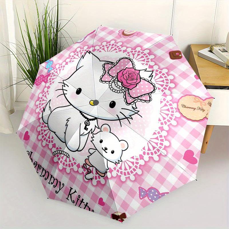 1pc Charmmy Kitty Cute Desserts Umbrella with Plastic Handle,Suitable for All Seasons Home Travel Outdoor UmbrellaSanlio412
1pc Charmmy Kitty Cute Desserts Umbrella with Plastic Handle,Suitable for All Seasons Home Travel Outdoor UmbrellaSanlio412