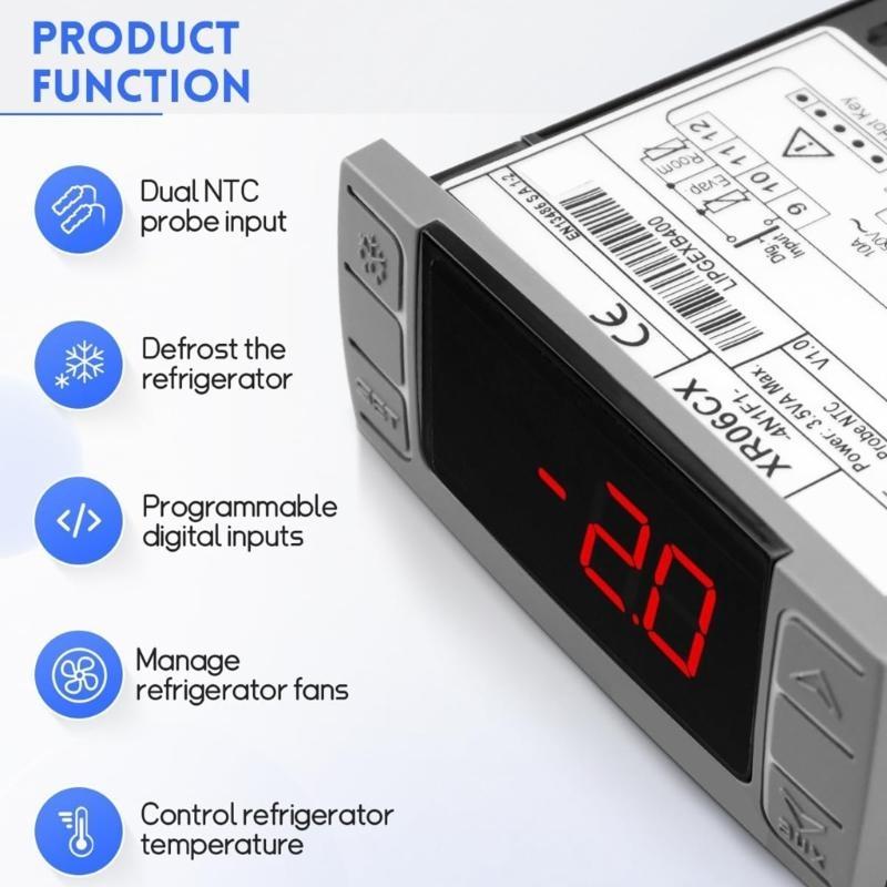 Temperature Control Unit With Double Probes For Mini Freezers Compact Refrigeration Systems Advanced Technology China Mainland
Temperature Control Unit With Double Probes For Mini Freezers Compact Refrigeration Systems Advanced Technology China Mainland