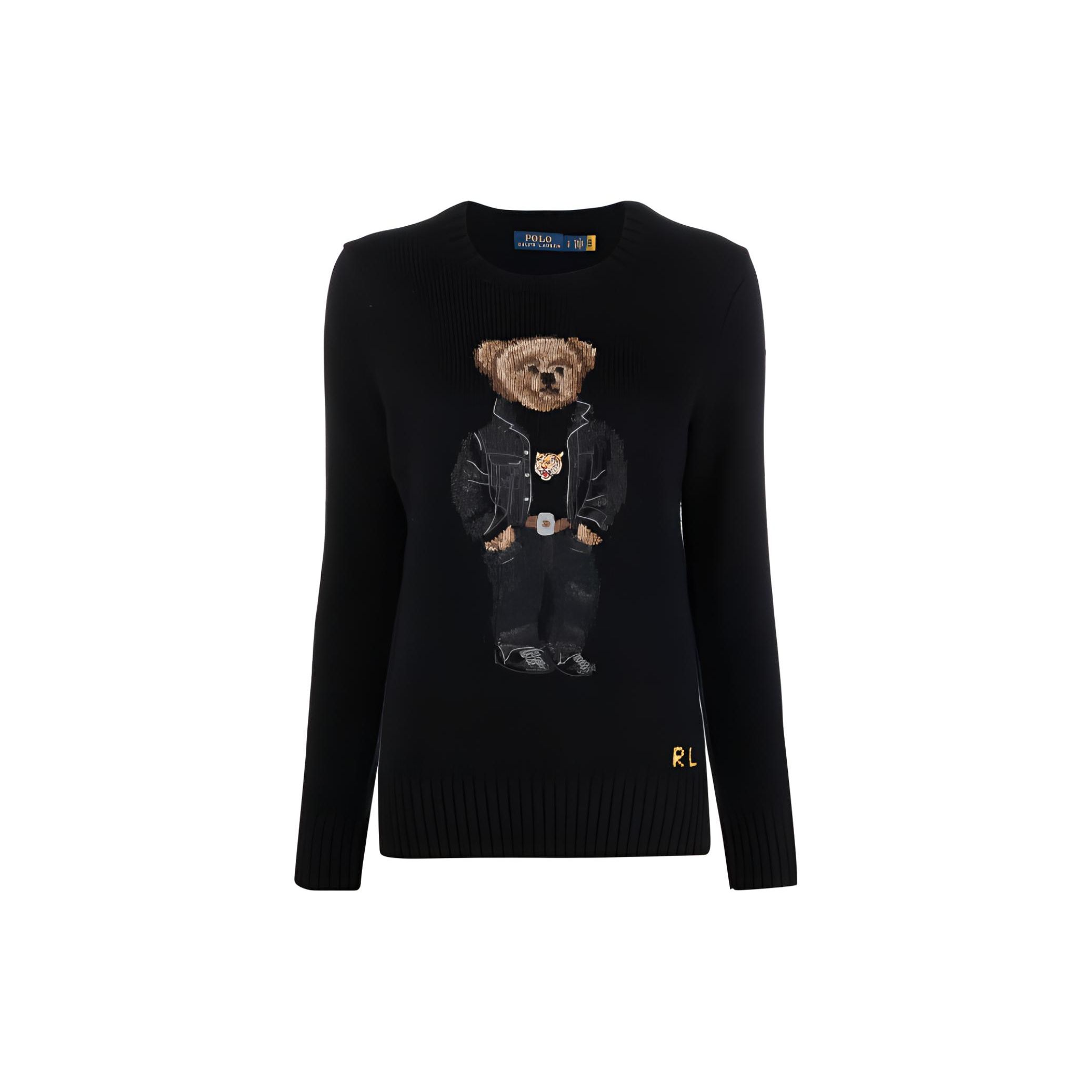 Polo Ralph Lauren SS22 мультяшный плюшевый мишка узор жаккардовый круглый вырез пуловер повседневный длинный рукав женский свитер черный 211857294-001 XS
Polo Ralph Lauren SS22 мультяшный плюшевый мишка узор жаккардовый круглый вырез пуловер повседневный длинный рукав женский свитер черный 211857294-001 XS