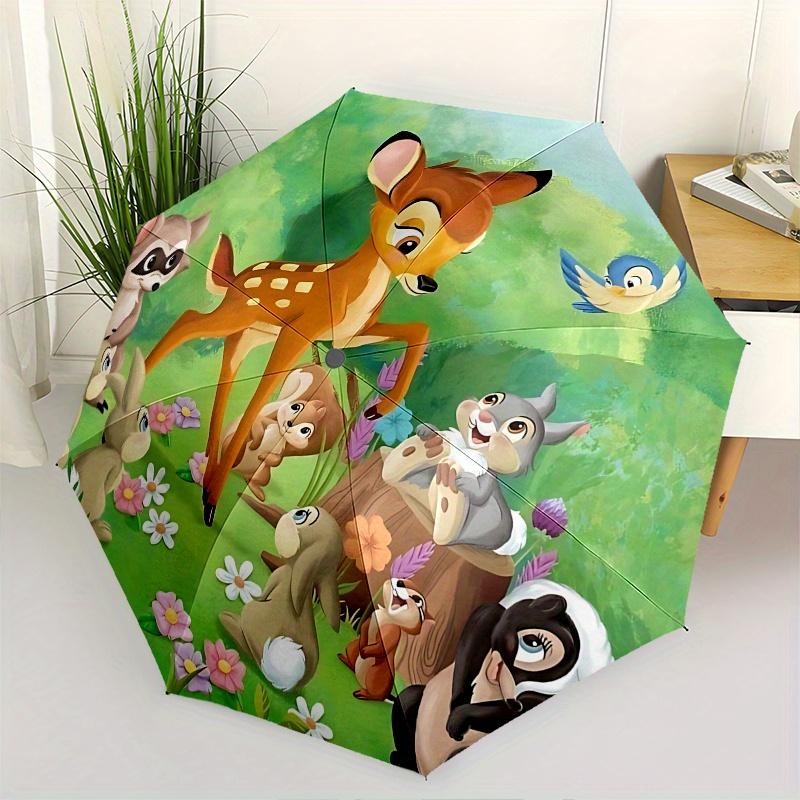 Bambi, Forest Friends Automatic Opening and Closing Umbrella - 8 Ribs Portable Folding Umbrella with Plastic Handle, Suitable for Leisure an
Bambi, Forest Friends Automatic Opening and Closing Umbrella - 8 Ribs Portable Folding Umbrella with Plastic Handle, Suitable for Leisure an