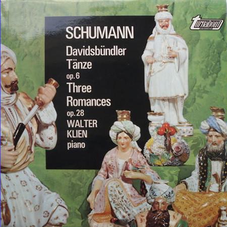 LP Record SCHUMANN WALTER KLIEN Davidsbndler Tnze Op. 6 Three R TV34379S TURNABOUT 1971 UK Classical Used
LP Record SCHUMANN WALTER KLIEN Davidsbndler Tnze Op. 6 Three R TV34379S TURNABOUT 1971 UK Classical Used