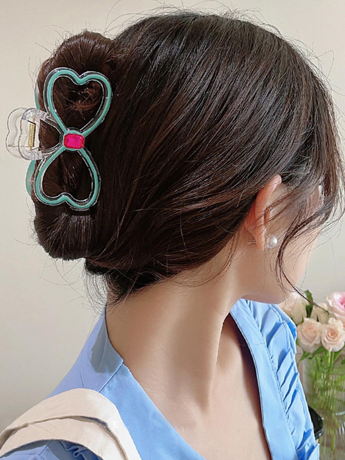 1/3 Pcs Fashion Sweet Multicolored Diamond Hollow Butterfly Bow Hair Claws For Women Girls Party Hair Accessories
1/3 Pcs Fashion Sweet Multicolored Diamond Hollow Butterfly Bow Hair Claws For Women Girls Party Hair Accessories