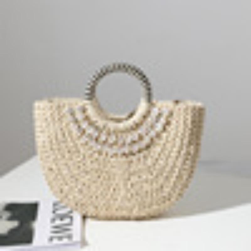 Niche straw woven bag new striped portable semiround shell woven bag women s seaside vacation wind beach bag shell xiaoyuandou rice white
Niche straw woven bag new striped portable semiround shell woven bag women s seaside vacation wind beach bag shell xiaoyuandou rice white
