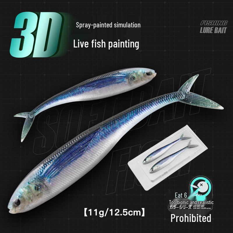 3D Раскрашенная Мягкая Рыболовная Приманка для Пресноводного Окуня, Малька и Сома
3D Раскрашенная Мягкая Рыболовная Приманка для Пресноводного Окуня, Малька и Сома