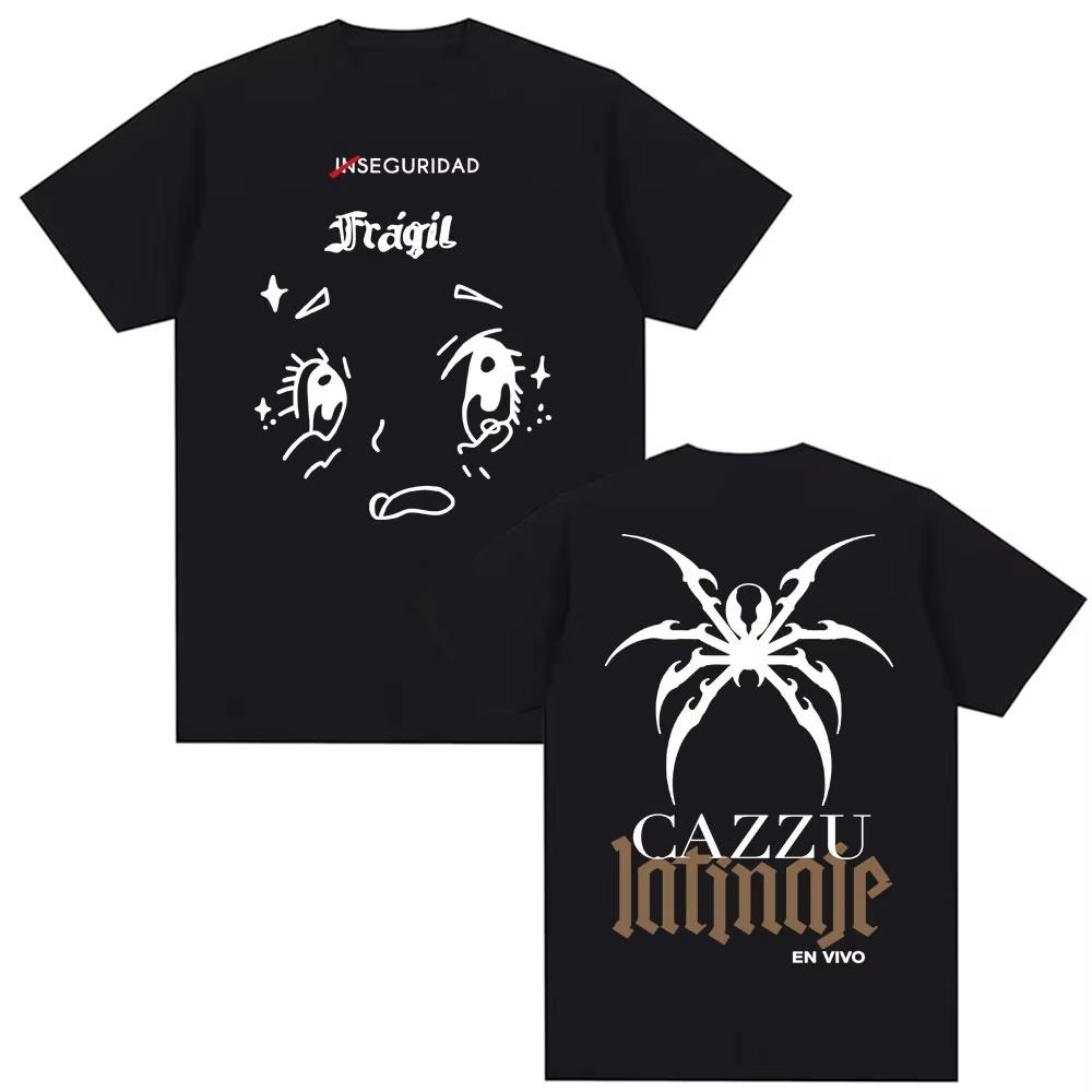 Singer CAZZU Latinaje Album 2026 Graphic T Shirts Men Women Clothing Harajuku Vintage Tshirt Casual Cotton Y2k 2XL
Singer CAZZU Latinaje Album 2026 Graphic T Shirts Men Women Clothing Harajuku Vintage Tshirt Casual Cotton Y2k 2XL