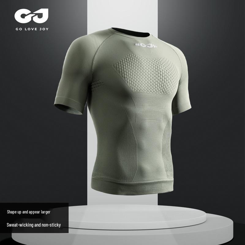 Men s Quick-Dry Breathable High-Elasticity Short Sleeve for Cycling, Running, Yoga, and Fitness. L
Men s Quick-Dry Breathable High-Elasticity Short Sleeve for Cycling, Running, Yoga, and Fitness. L