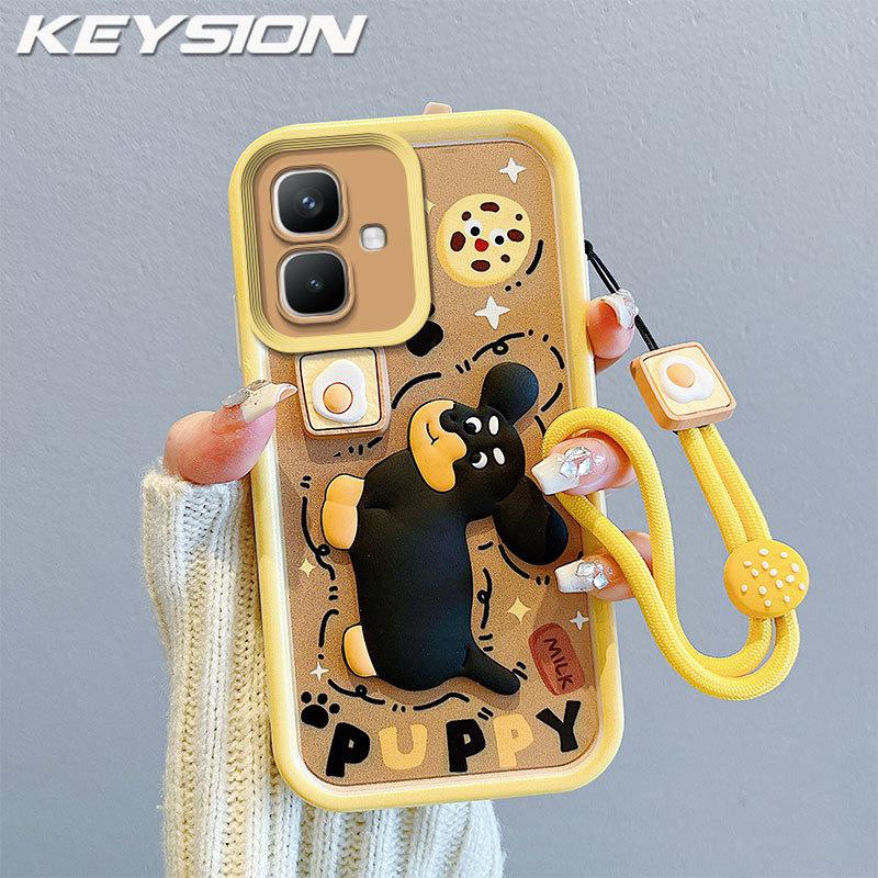 KEYSION Shockproof Case for Infinix Smart 20 with Lanyard Soft Silicone Cute 3D Cartoon Doll Phone Back Cover for Infinix Smart 20 for Smart 20
KEYSION Shockproof Case for Infinix Smart 20 with Lanyard Soft Silicone Cute 3D Cartoon Doll Phone Back Cover for Infinix Smart 20 for Smart 20