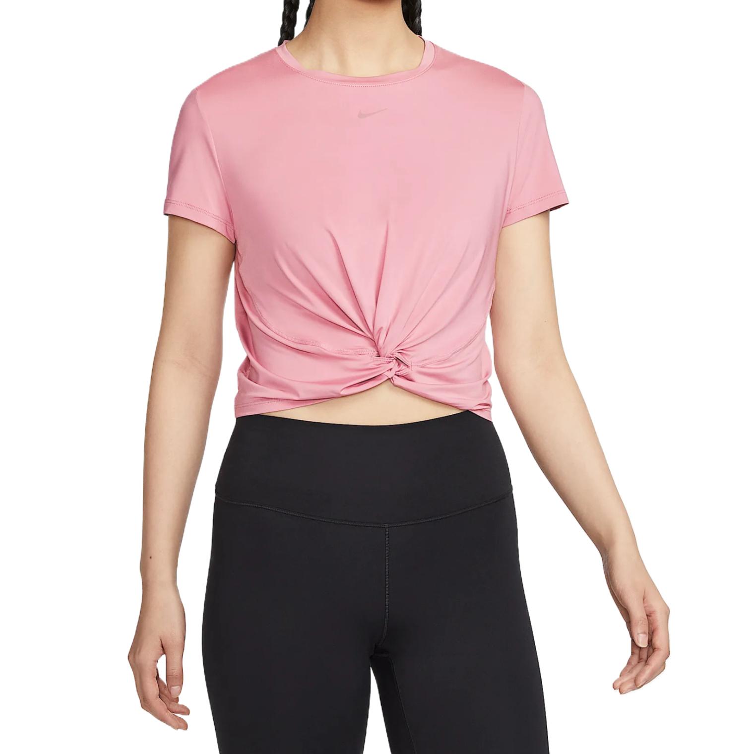 Nike Dri-Fit Classic Twist One Series Dopamine Style Solid Color Quick-Dry Comfortable Logo Print Short Sleeve Regular T-Shirt Women Tops HJ1055-699 S
Nike Dri-Fit Classic Twist One Series Dopamine Style Solid Color Quick-Dry Comfortable Logo Print Short Sleeve Regular T-Shirt Women Tops HJ1055-699 S
