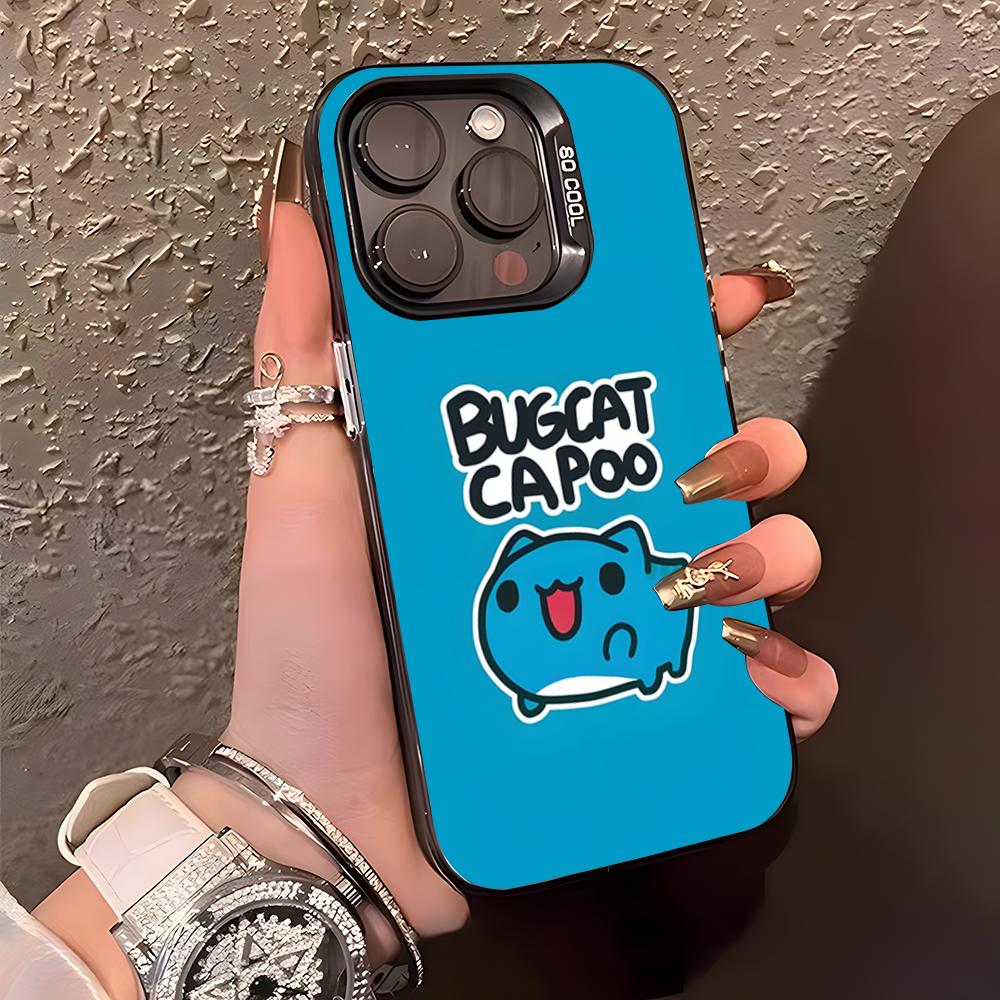 Cute B-Bugcat C-Capoo Phone Case For IPhone17 Air 16 15 14 Plus 13 12 11 Pro XS Max Silver Black Bumper Case iPhone17ProMax
Cute B-Bugcat C-Capoo Phone Case For IPhone17 Air 16 15 14 Plus 13 12 11 Pro XS Max Silver Black Bumper Case iPhone17ProMax