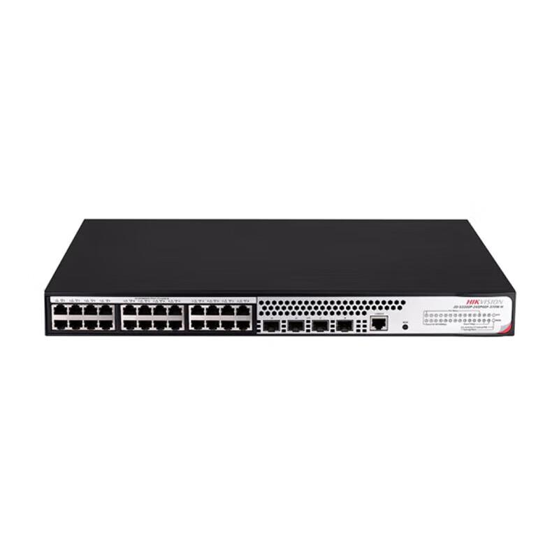 Hikvision 28-Port Gigabit PoE+ Enterprise Managed Switch CN plug (adapter included)
Hikvision 28-Port Gigabit PoE+ Enterprise Managed Switch CN plug (adapter included)